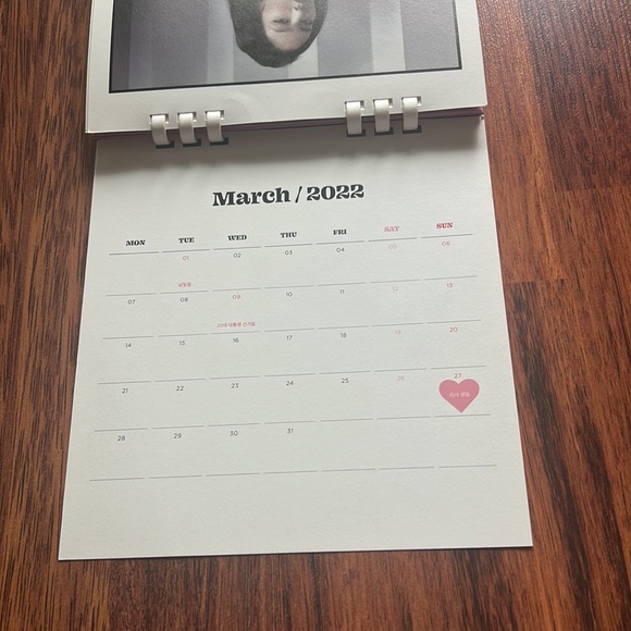 Blackpink Kpop welcoming collection 2022 calendar - Picture 5 of 8
